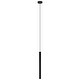 preview thumbnail 6 of 5, Eglo Tortoreto 23.75-inch Matte Black LED Single Tube Pendant