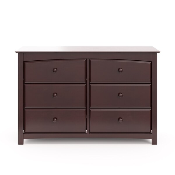 Kenton 6 Drawer Universal Dresser Black - Bed Bath & Beyond - 36274537