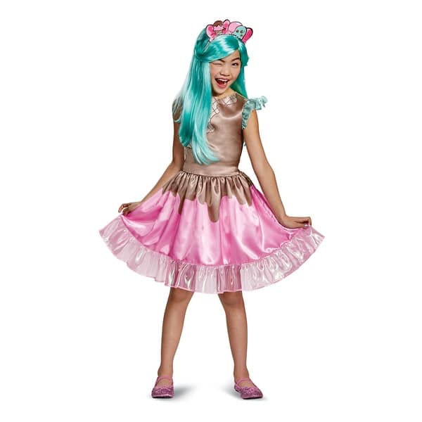 Shop Girls Shopkins Classic Peppa Mint Halloween Costume Small Size 4 6x Overstock 25627208