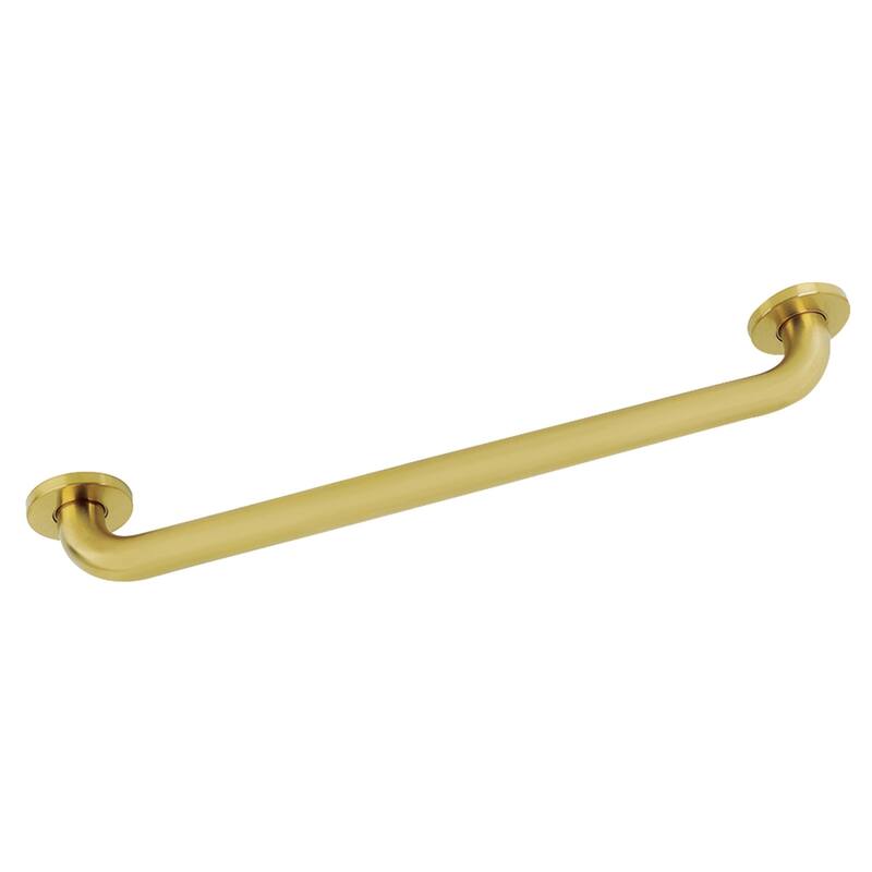 Kingston Brass Silver Sage 18-Inch X 1-1/4-Inch OD ADA Grab Bar - Brushed Brass