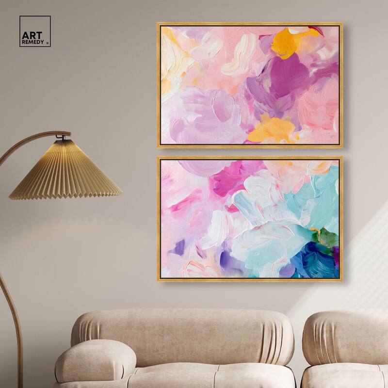Misty Layers Canvas Set of 2 by Art Remedy
