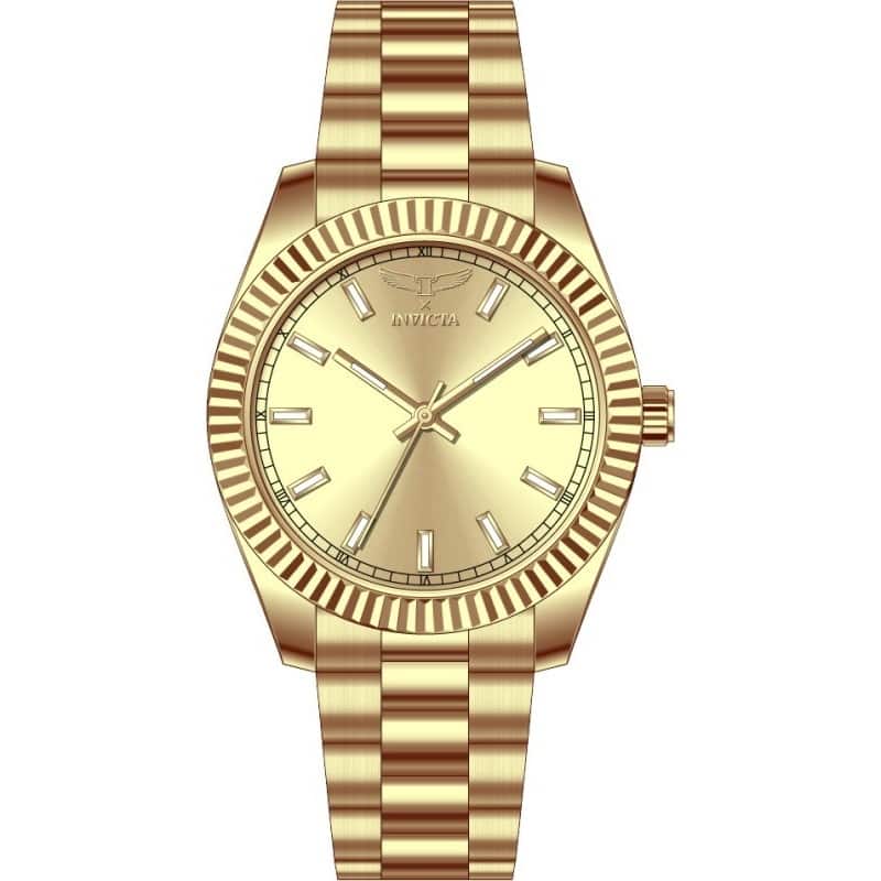 Invicta Men's 69004 Specialty Quartz PC21S Copper Dial Watch - Green