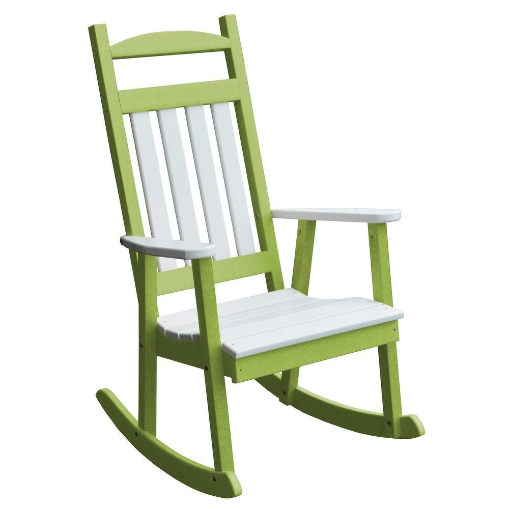 Poly Classic Porch Rocker