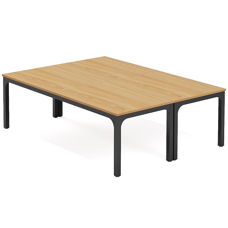 78" Dining Table Large Rectangle Kitchen Dinner Table for 6-8 People Long Modern Dining Room Furniture (Table only)