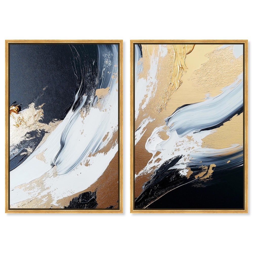 Forces II Canvas Set of 2 by Art Remedy