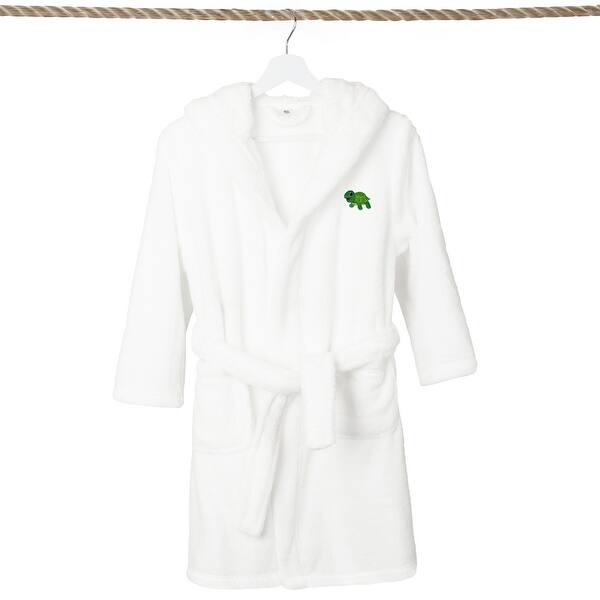 Sweet Kids 100% Polyester SUPER PLUSH Double Brushed Hooded Bathrobe ...