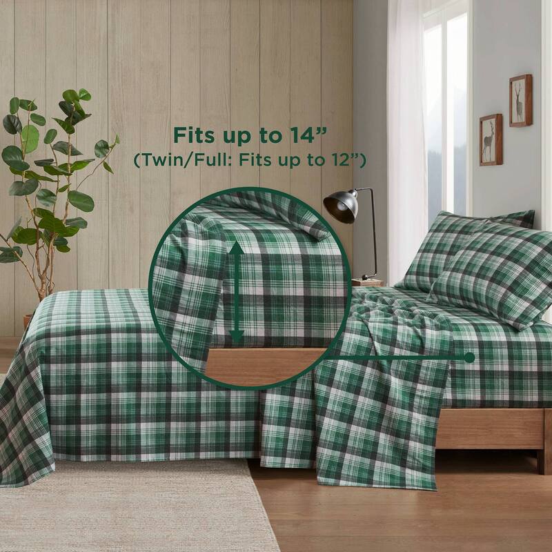 Woolrich Cotton Flannel Sheet Set
