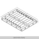 preview thumbnail 12 of 15, CraftPorch Solid Wood 5-Inch Box Spring Foundation with Wood Slats with Warm Grey Linen Cover