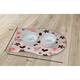 Flowery Love Pet Feeding Mat for Dogs and Cats
