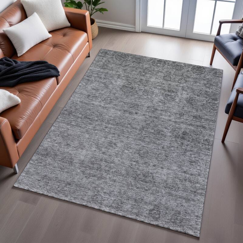 Premium Washable Super Soft Ombre Damask Mayfield Rug