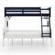 preview thumbnail 22 of 21, Furniture of America Luza 2-Piece Solid Wood Twin over Full Captain's Boat Bunk Bed and Dresser Kids Bedroom Set