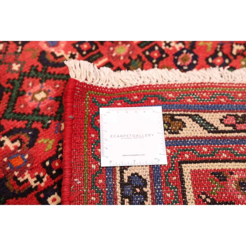 ECARPETGALLERY Hand-knotted Andelz Red Wool Rug - 2'6 x 9'6