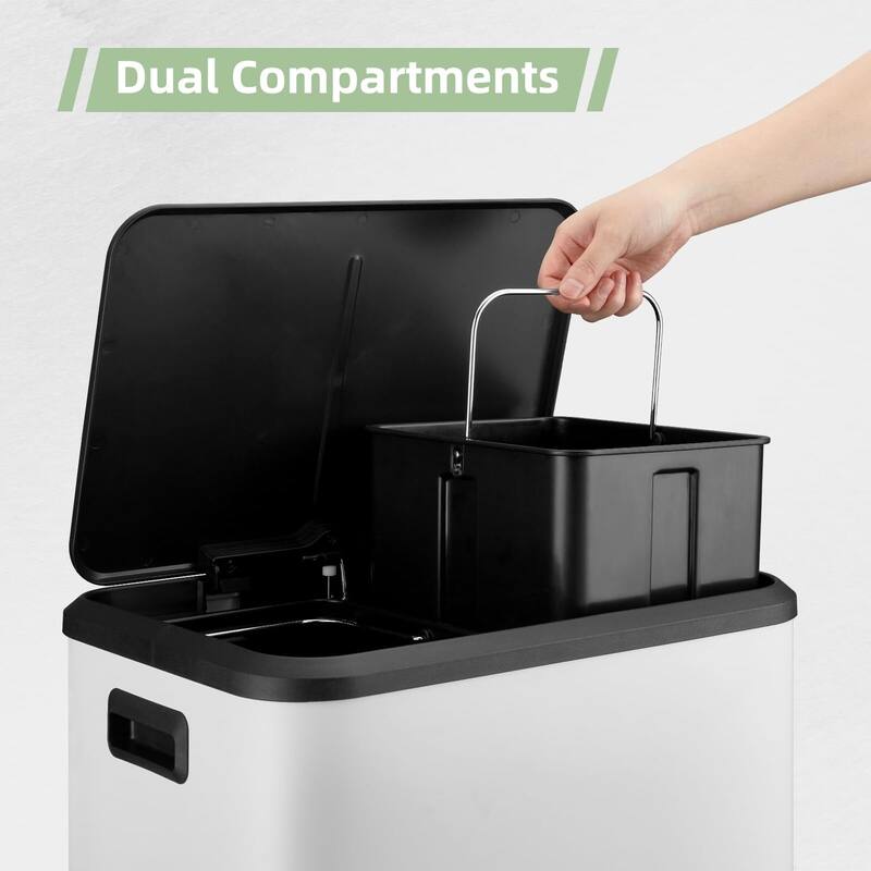8 Gallon Kitchen Trash Can