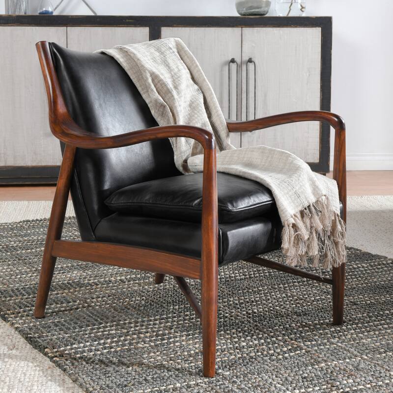 Classic Home Kareem Club Chair - Black