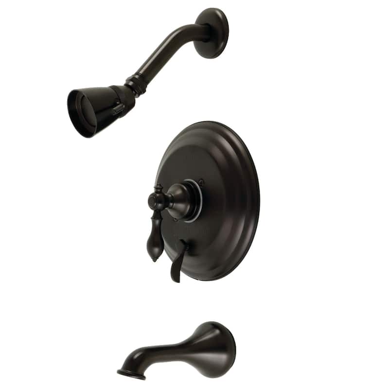 Kingston Brass American Classic Single-Handle Tub and Shower Faucet - Oil Rubbed Bronze