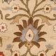 preview thumbnail 89 of 122, Patchway Handmade Classic Floral Wool Area Rug 8' x 10' Oval - Tan - Oval
