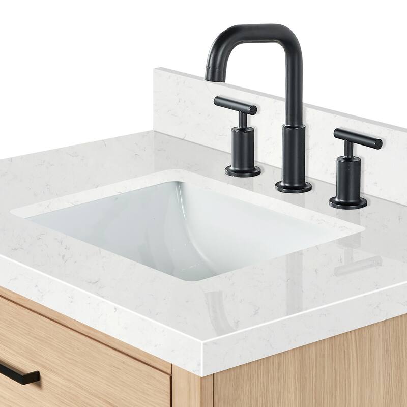 Ariel T030SCQRVO Hepburn 30" Free Standing Single Basin Vanity Set