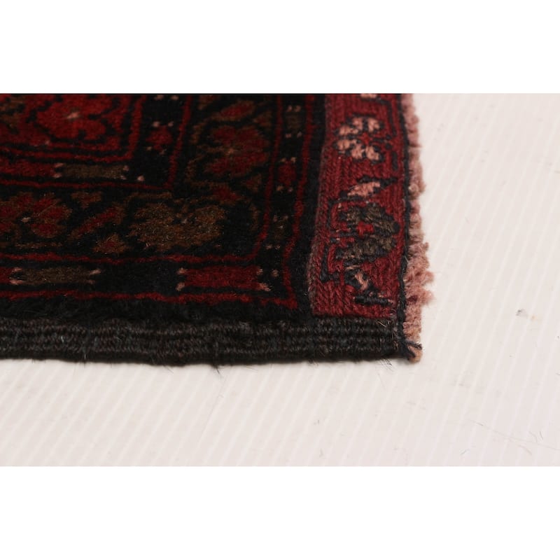 Teimani Black Rug 4'1" x 6'5" - 4'1 x 6'5