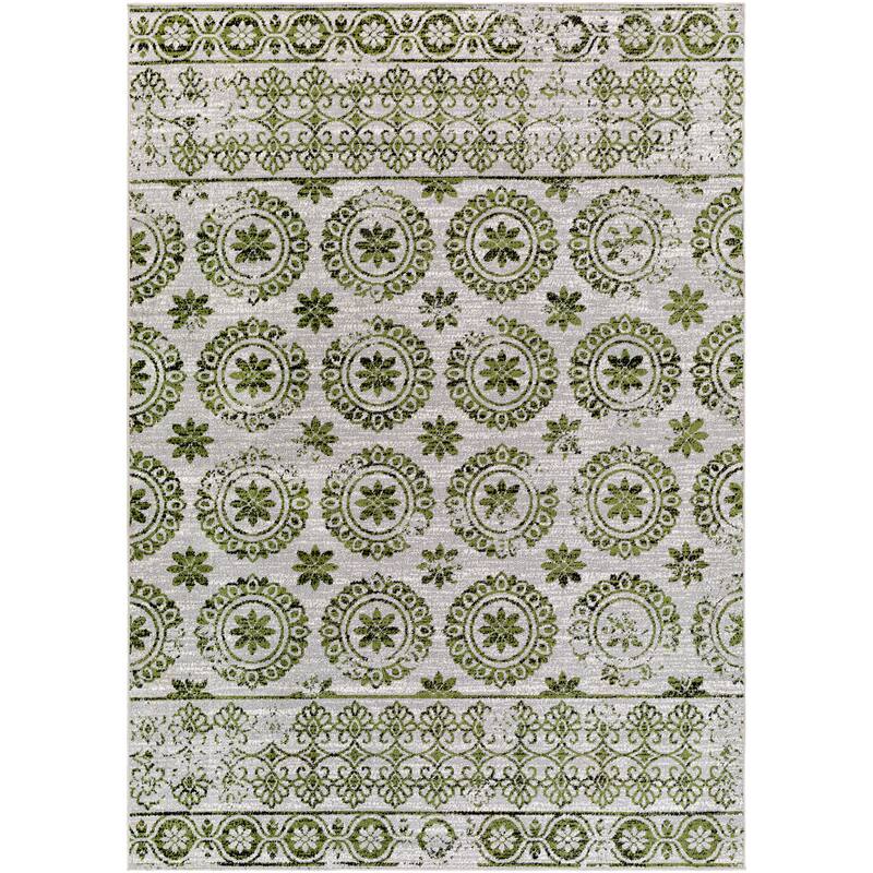 Livabliss Maxen Transitional Machine Washable Area Rug