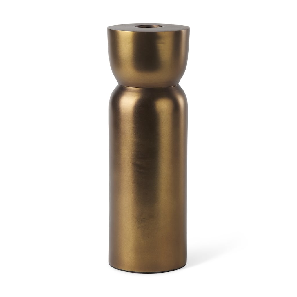 Malta Aluminum Candle Holder Large