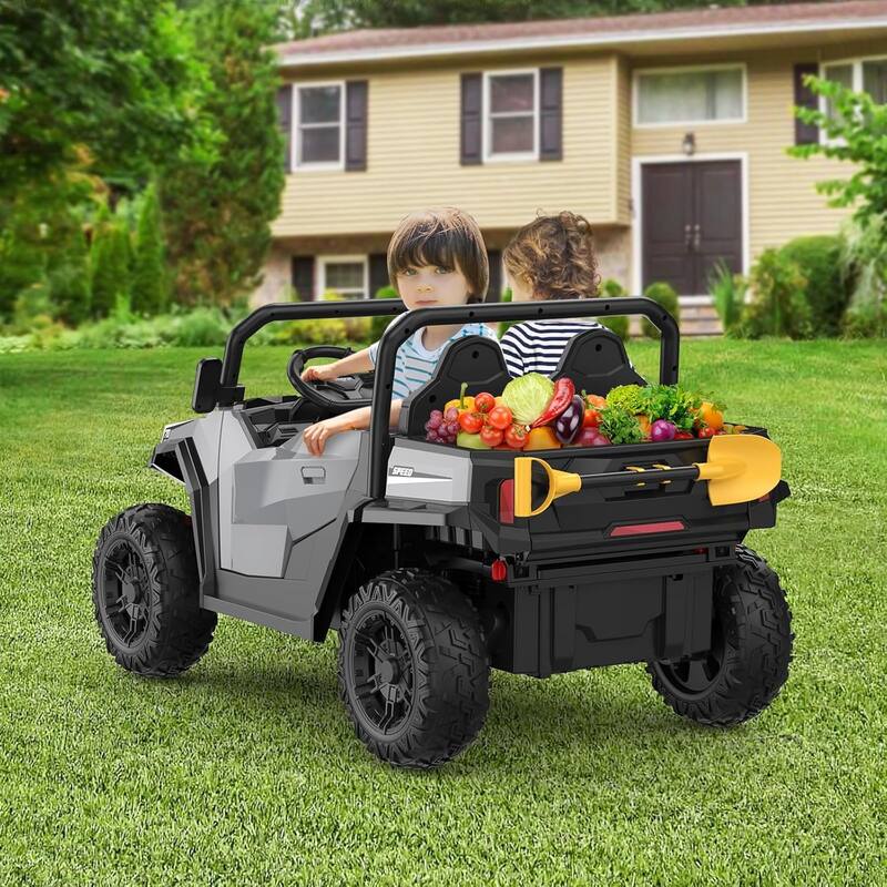 Ride On Dump Truck, 24V Ride On Car with Remote Control