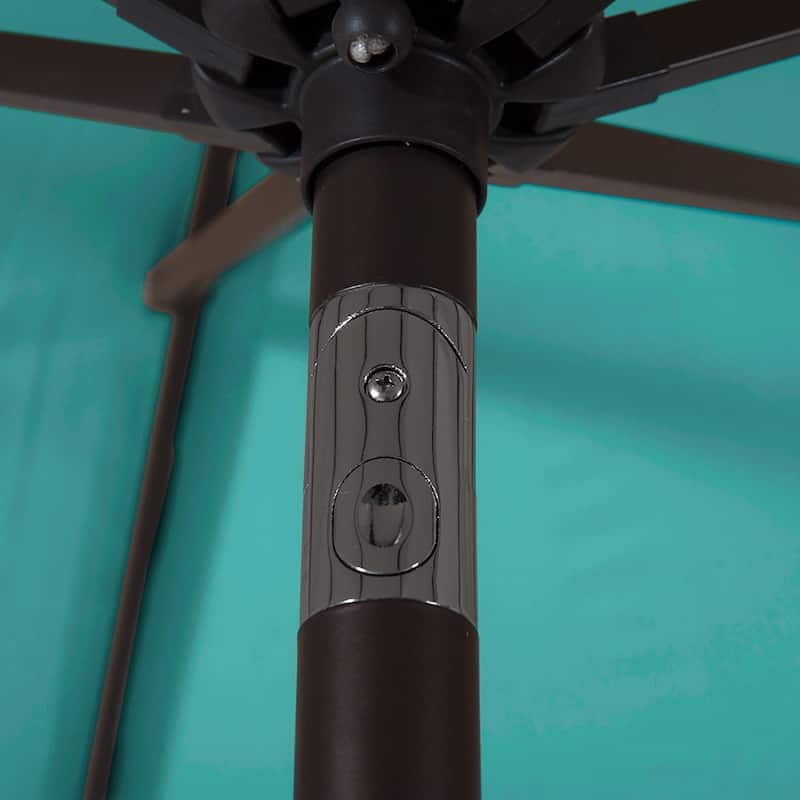 Holme 9-foot Steel Market Patio Umbrella with Tilt-and-Crank