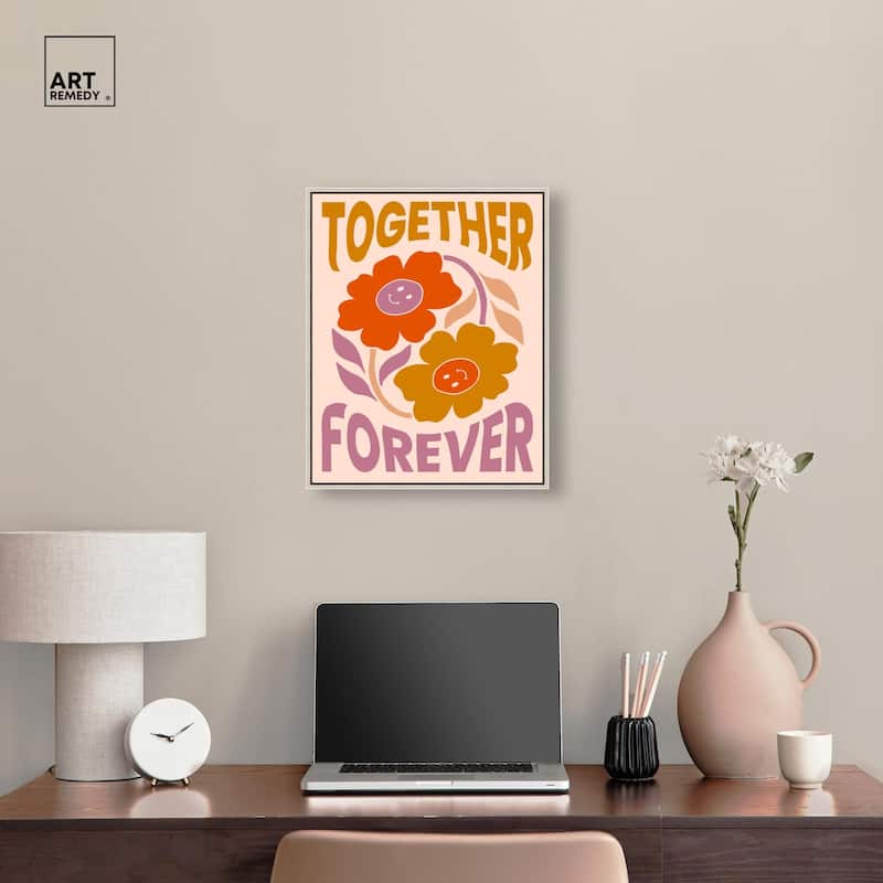 We Together Canvas by Art Remedy