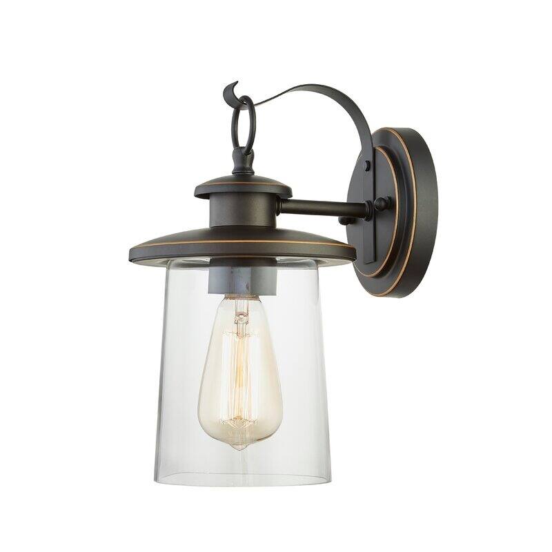 1-Light Outdoor Wall Sconce 2 Pack - 6.62"x8.3"x12"