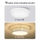 preview thumbnail 19 of 18, 36W 18'' Dimmable Boho Ceiling Light