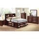 preview thumbnail 3 of 1, Wood 4 Tier 8 Drawers Dresser in Espresso