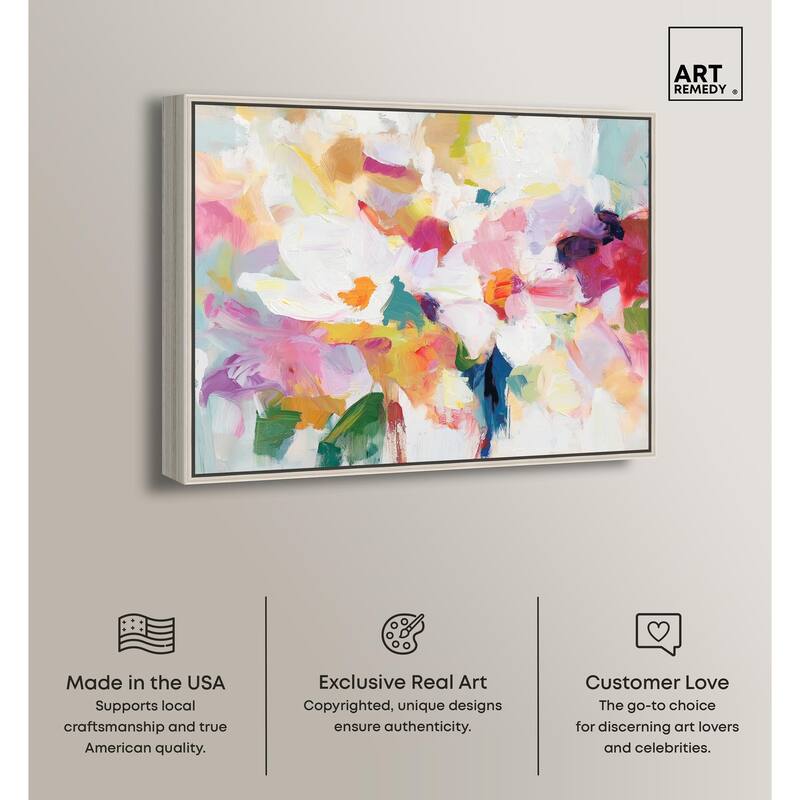 Bold Brushstroke II Canvas by Art Remedy