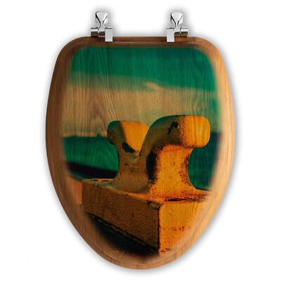 Oak Toilet Seat - Heavy Duty Bollards