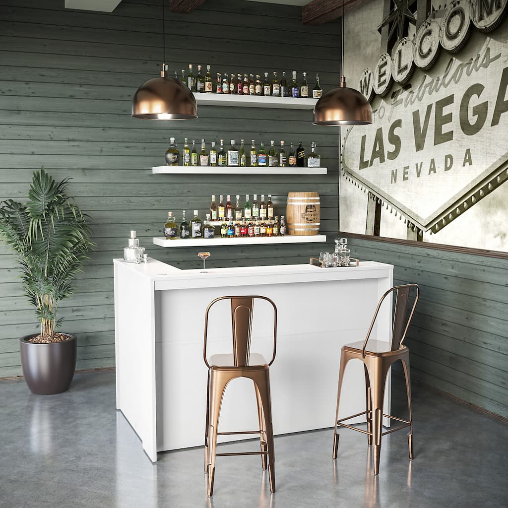 Studio C Corner Bar Cabinet by Bush Business Furniture