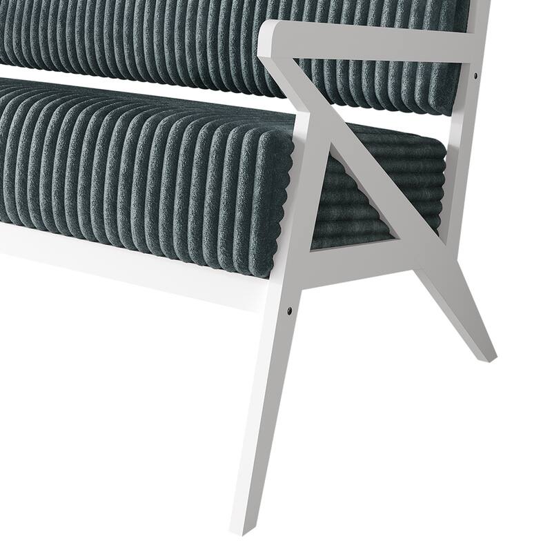 CraftPorch Chic Modern Velvet Upholstered Sofa