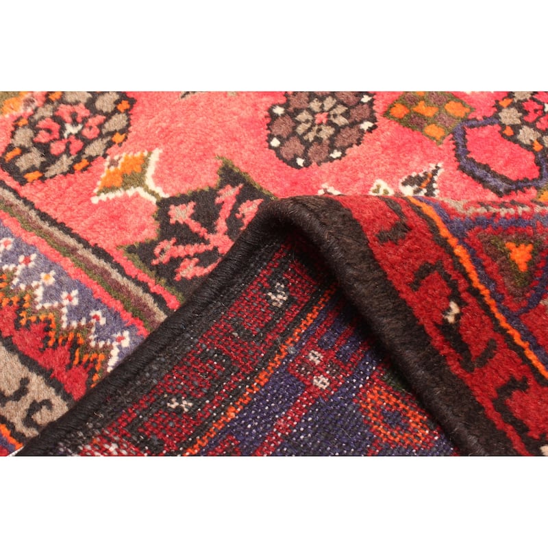 ECARPETGALLERY Hand-knotted Andelz Red Wool Rug - 4'1 x 6'6