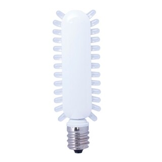 Bulbrite Pack of (2) 1 Watt Exit Light T6.5 Multi Base (E12-E17-BA15d ...
