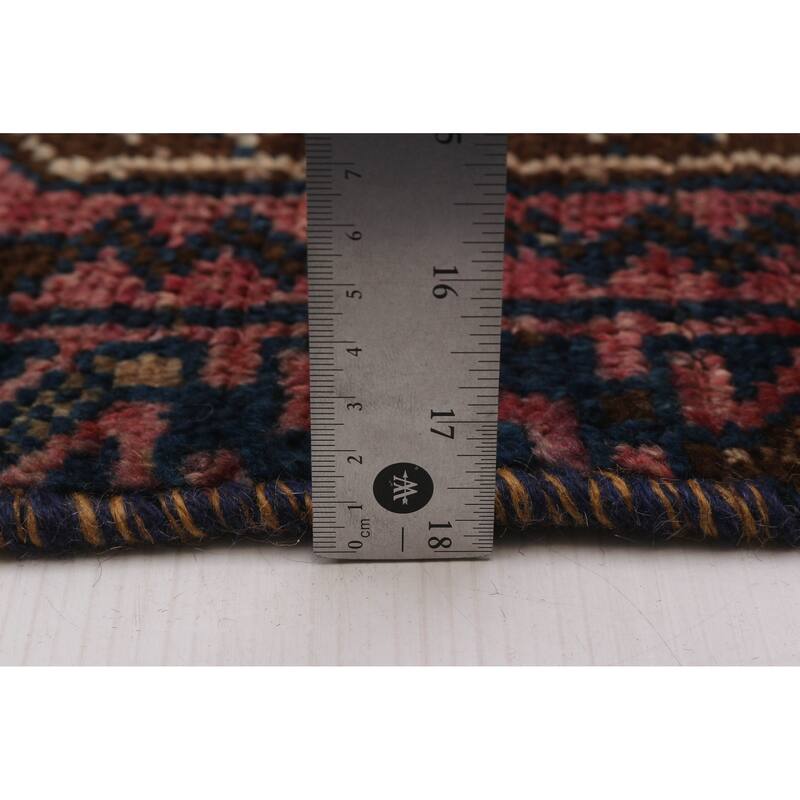 ECARPETGALLERY Hand-knotted Melis Vintage Brown Wool Rug - 4'3 x 12'0