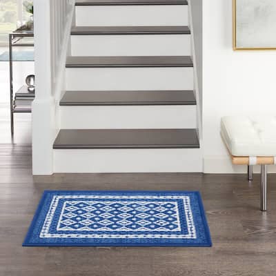 Nourison Whimsicle Geometric Moroccan Bordered Area Rug