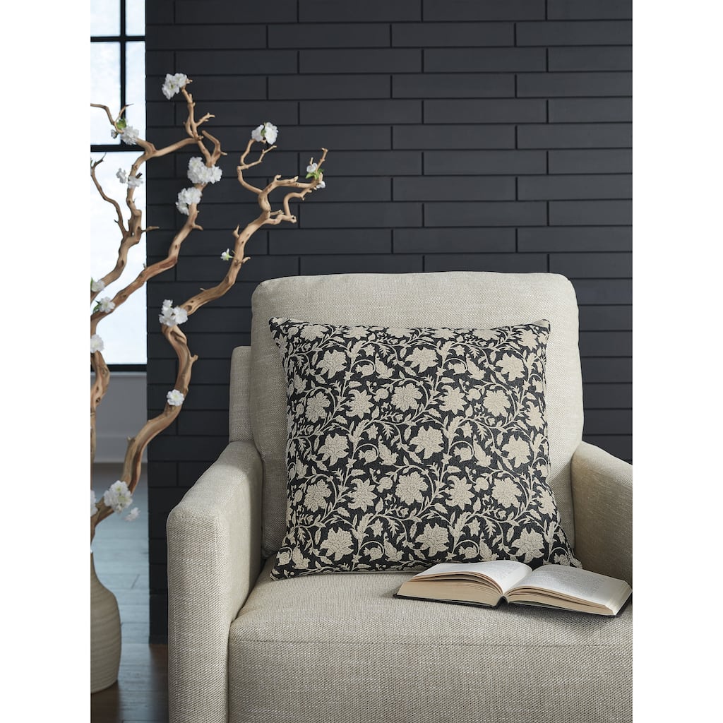 Signature Design by Ashley Alanderson Black/Beige Pillow