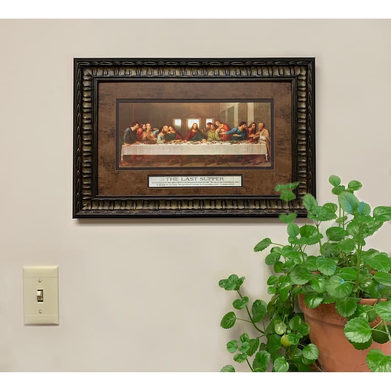 James Lawrence 'Last Supper' Framed Wall Art