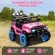preview thumbnail 12 of 38, 12V Kids Ride on Truck, Ride on Jeep Car with Remote Control