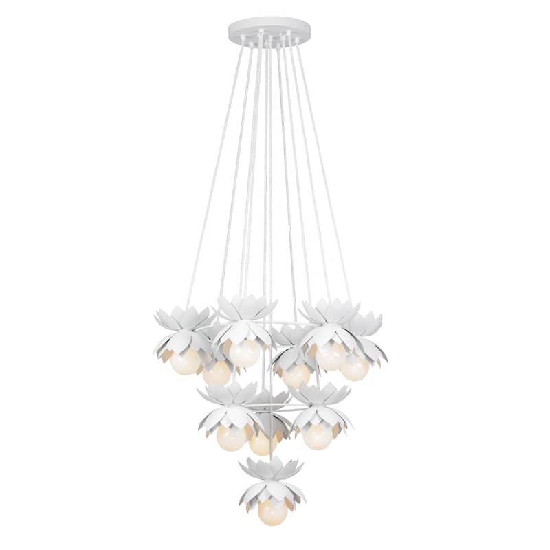 Savoy House 1-6914-10 Pacha 10 Light 25" Wide Waterfall Chandelier