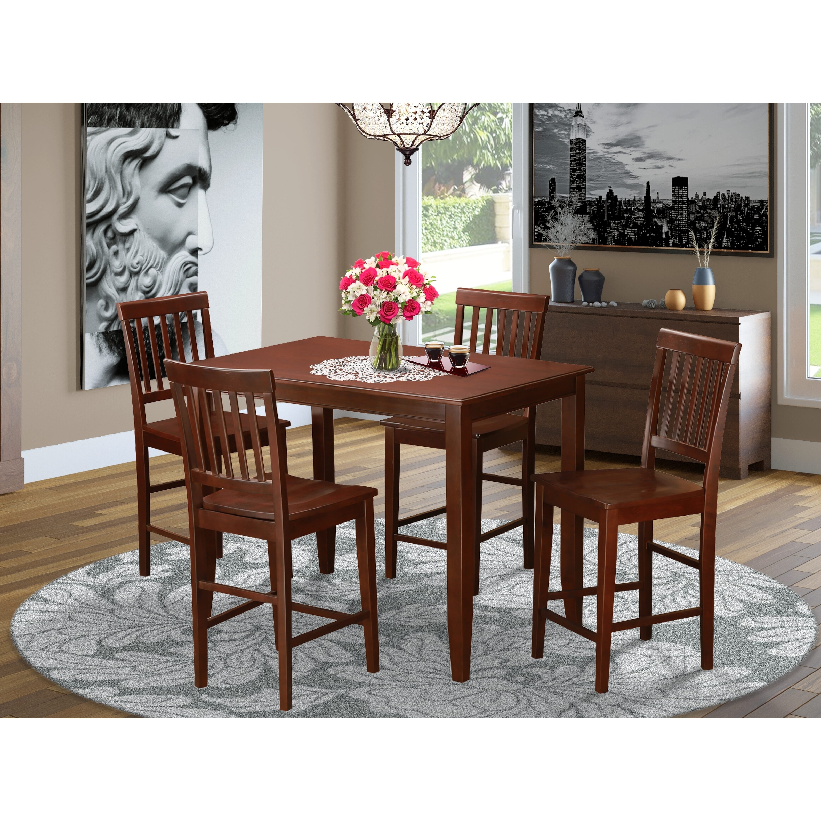 4 seat best sale pub table