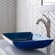 preview thumbnail 13 of 35, Kraus Glass Vessel Sink, Bathroom Faucet, Mounting Ring
