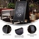 preview thumbnail 96 of 158, Wood A-Frame Magnetic Chalkboard Set-Markers, Stencils, and Magnets