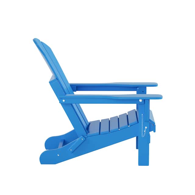Laguna Folding Poly Eco-Friendly All Weather Outdoor Adirondack Chair