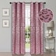 preview thumbnail 71 of 124, Superior Leaves Machine Washable Room Darkening Grommet Blackout Curtains, Set of 2