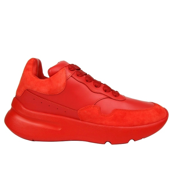 alexander mcqueen orange sneakers