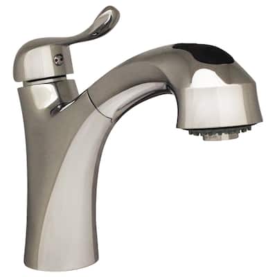 Whitehaus Collection JEM Single Hole, Single Lever Kitchen Faucet