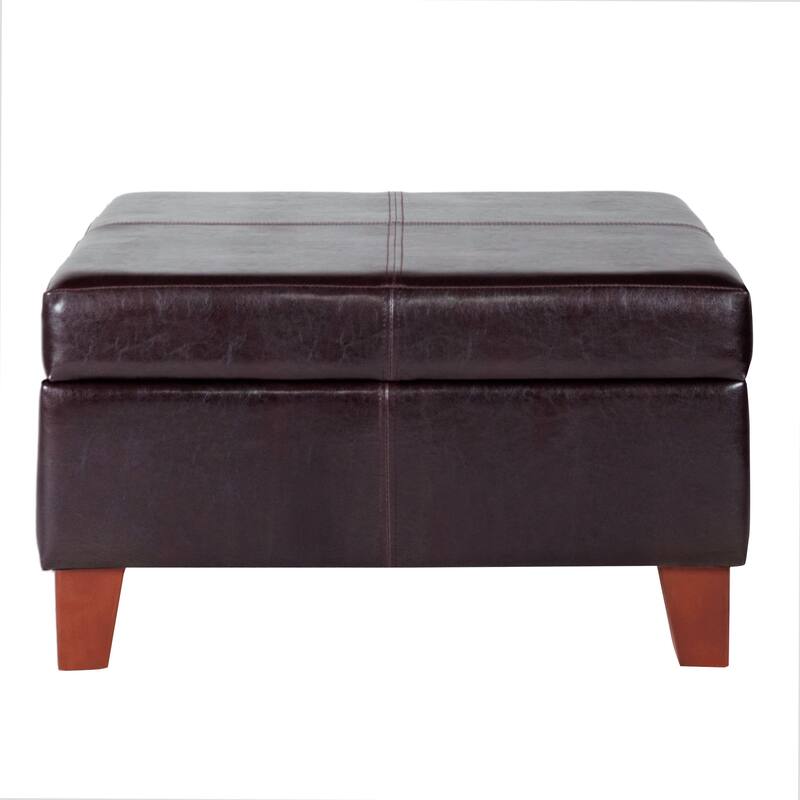 Copper Grove Rillieux Brown Storage Ottoman